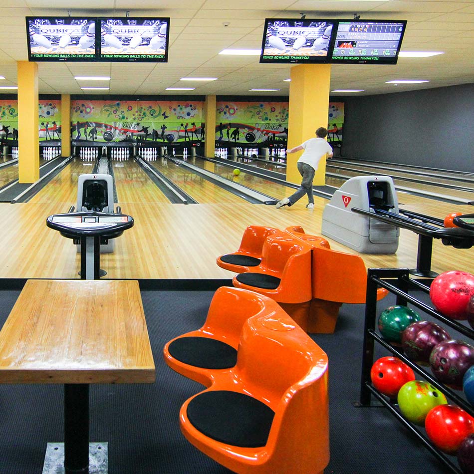 bowling lanes