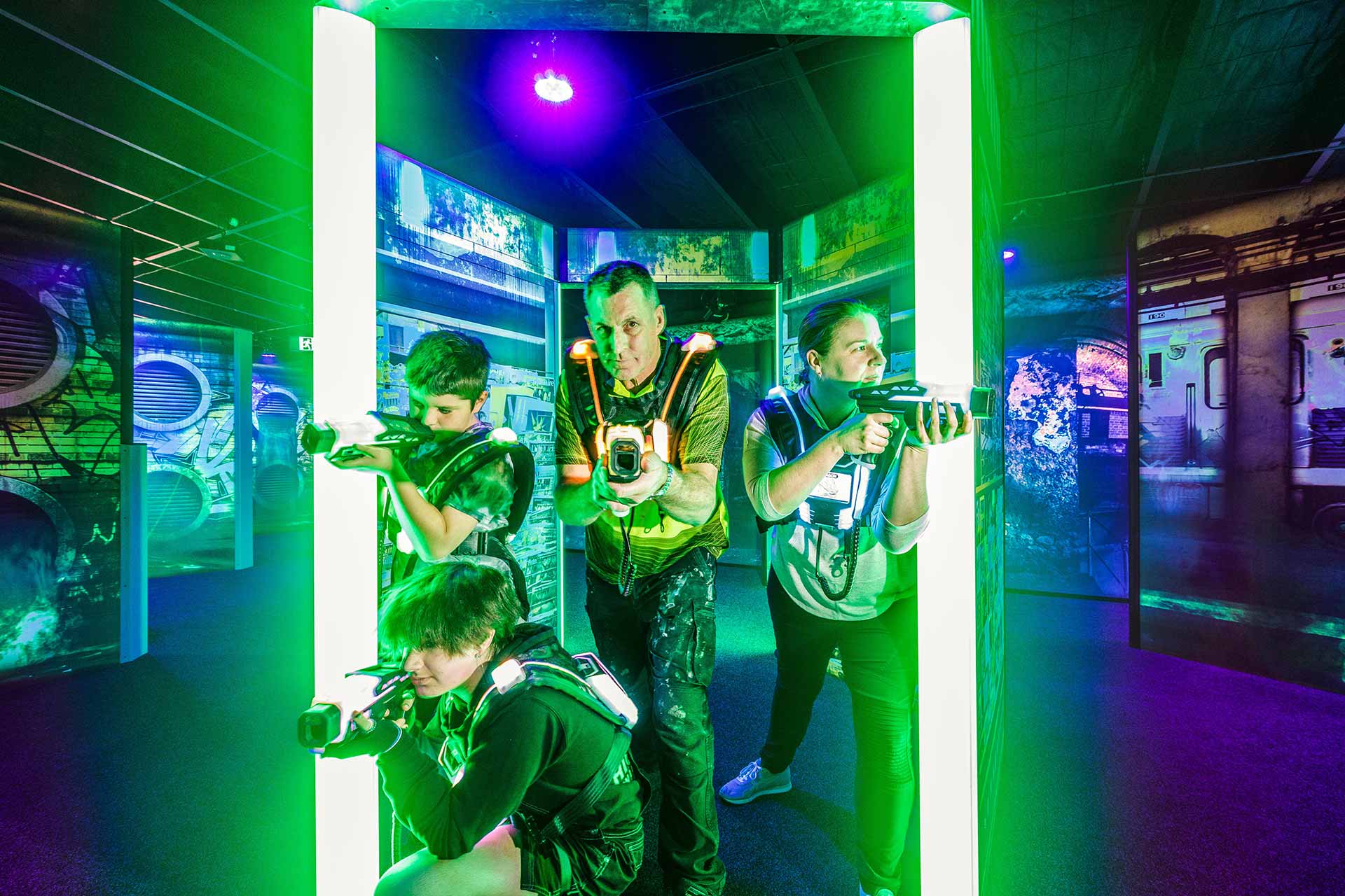 bowlarama New Plymouth laser tag